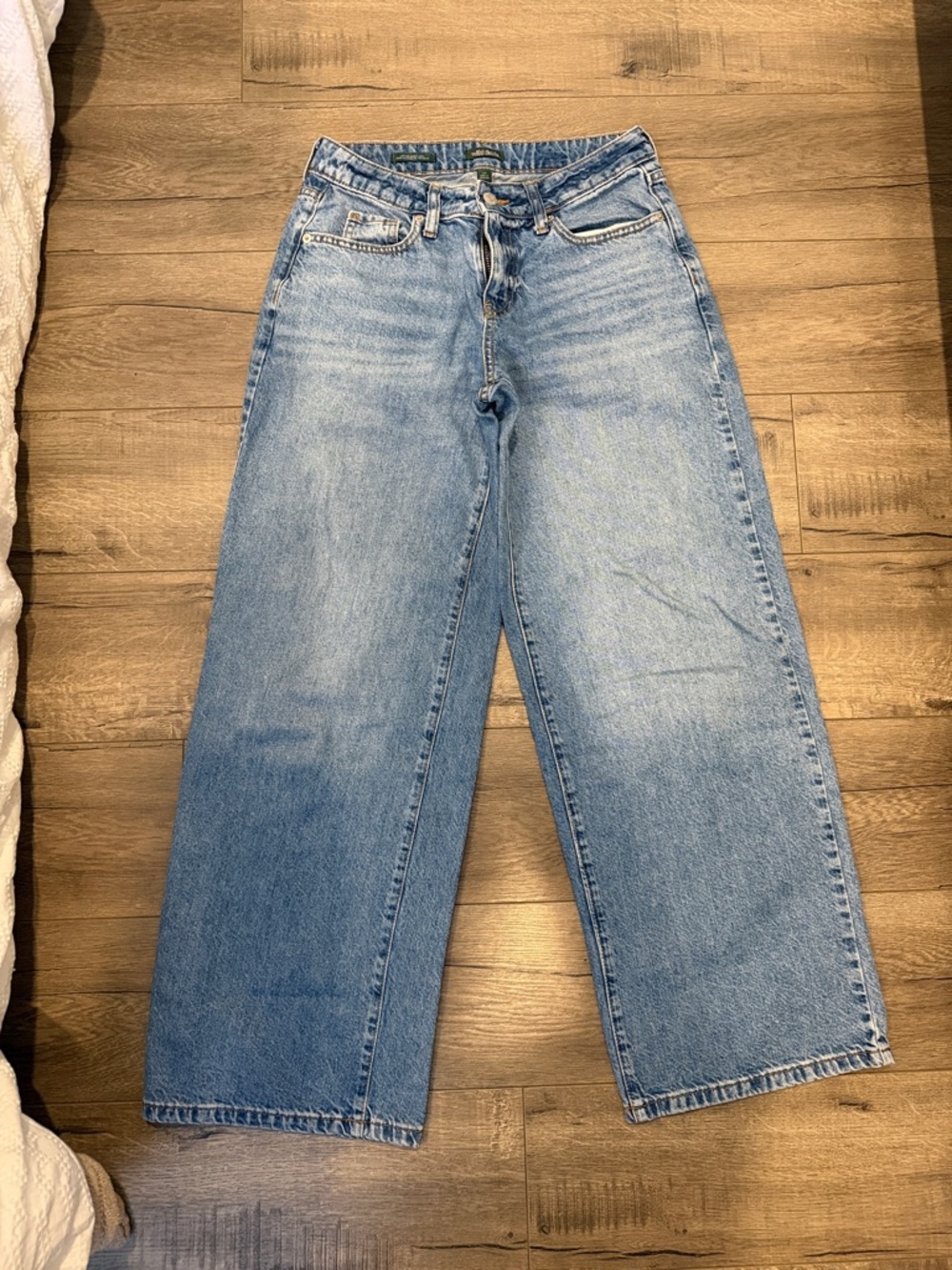 wild fable Light Blue Wide-Leg Jeans